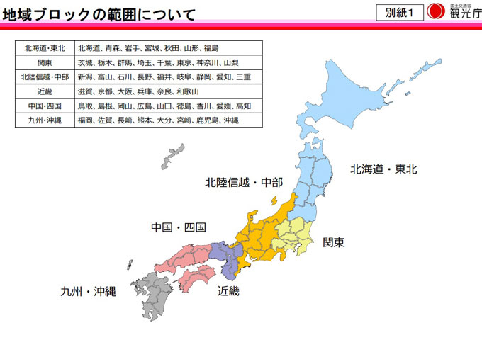 県民割が地域ブロック割へ拡大 関東 近畿 中部など6ブロックで旅行割引 Tabi Jozu